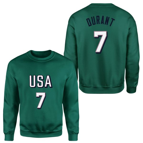 Kevin Durant Forma Sweatshirt XL - Nefti Yeşili