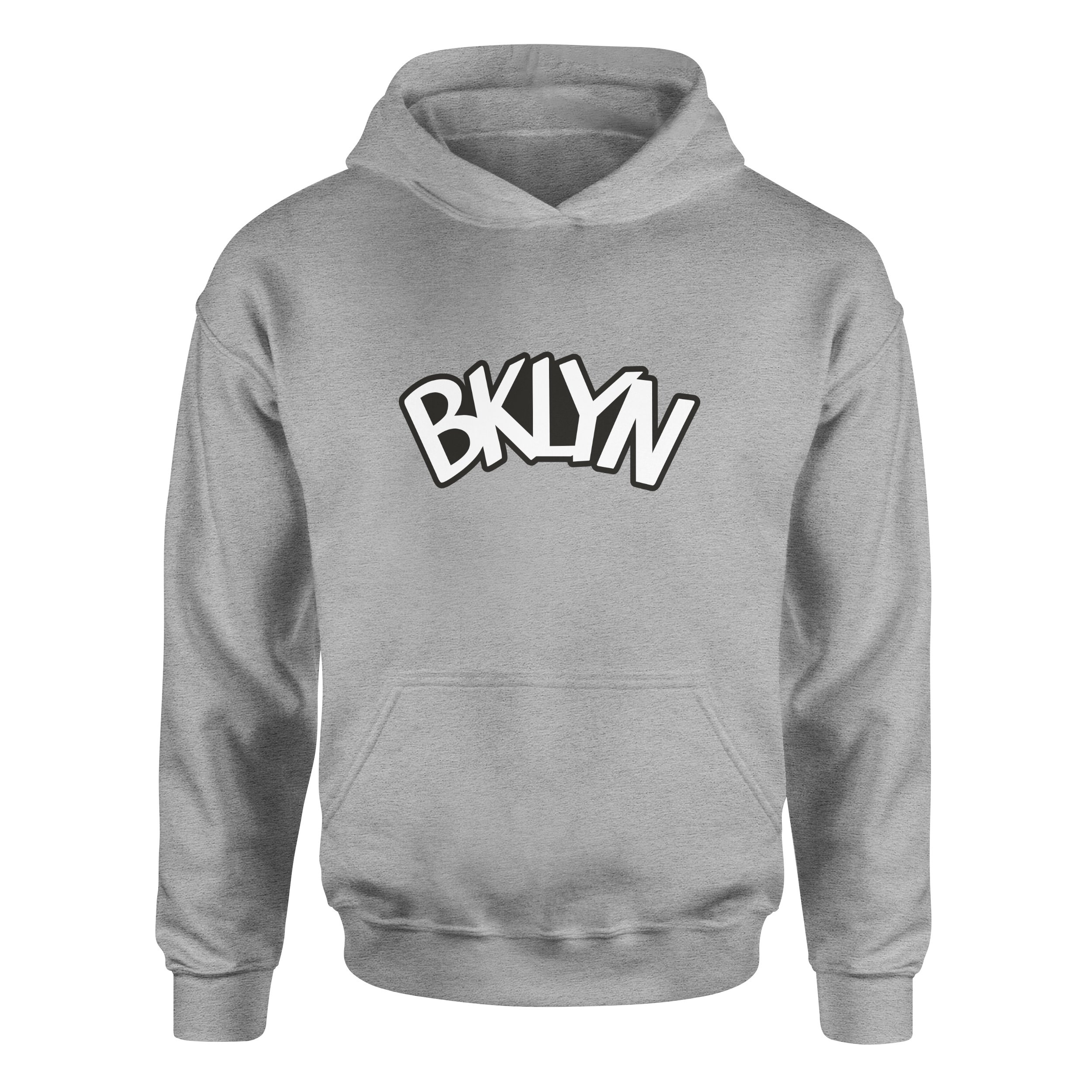 BKLYN Hoodie M - Gri