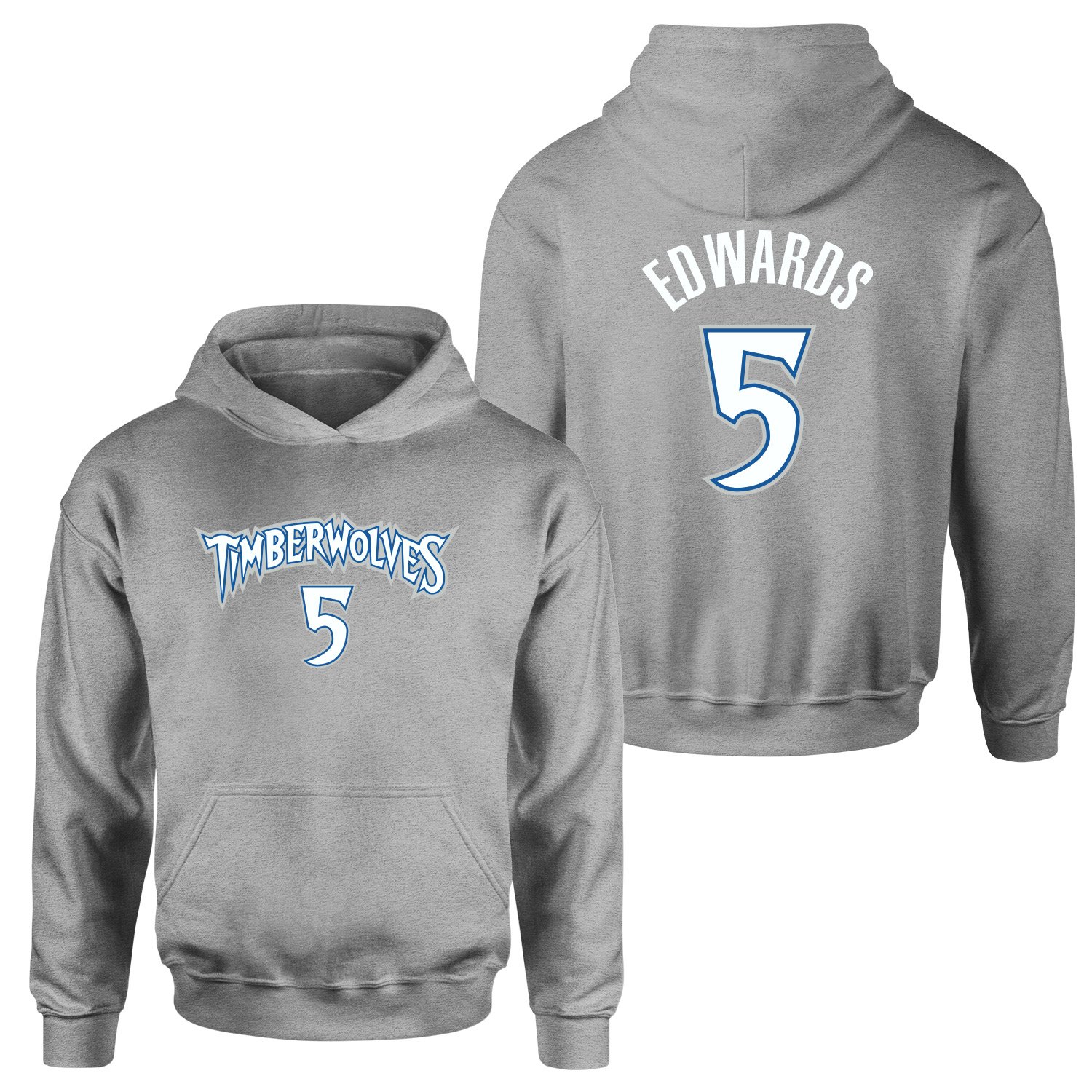 Anthony Edwards Minnesota Forma Hoodie M - Gri