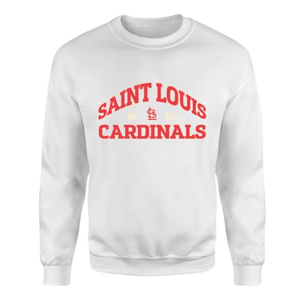 Saint Louis Cardinals 1882 Sweatshirt M - Beyaz