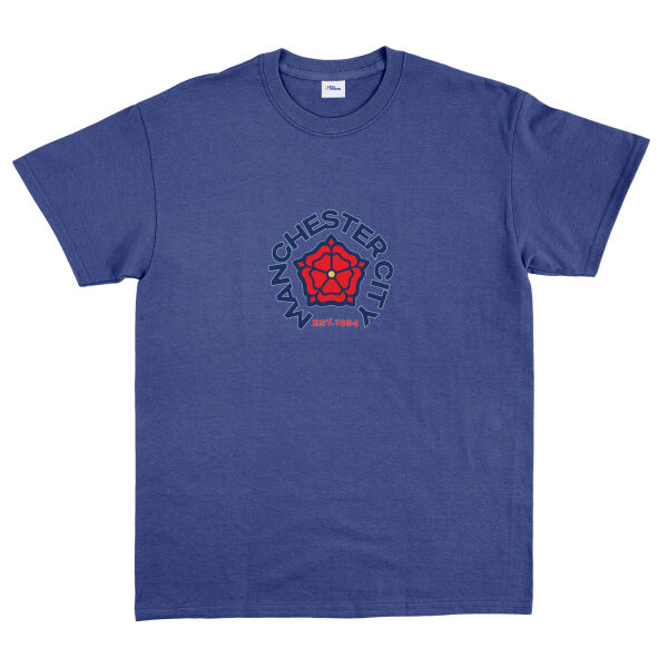 MAN City 1894 Tişört L - İndigo Mavisi