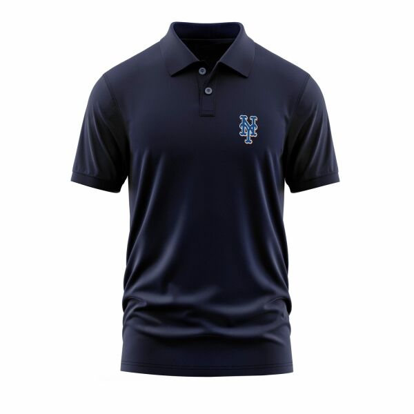 New York Mets Polo Tişört M - İndigo Mavisi