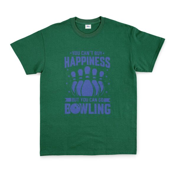 Go Bowling Tişört L - Nefti Yeşili