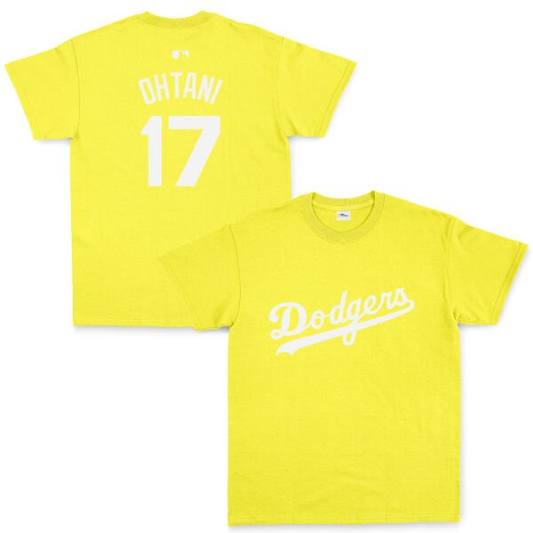 Shohei Ohtani Los Angeles Dodgers Tişört M - Sarı