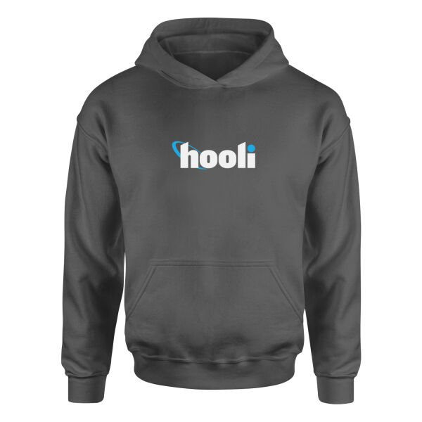 Hooli | Silicon Valley Hoodie S - Füme