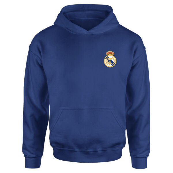 Real Madrid Hoodie XL - İndigo Mavisi