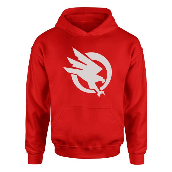 C&C Global Defense Initiative Hoodie XL - Kırmızı
