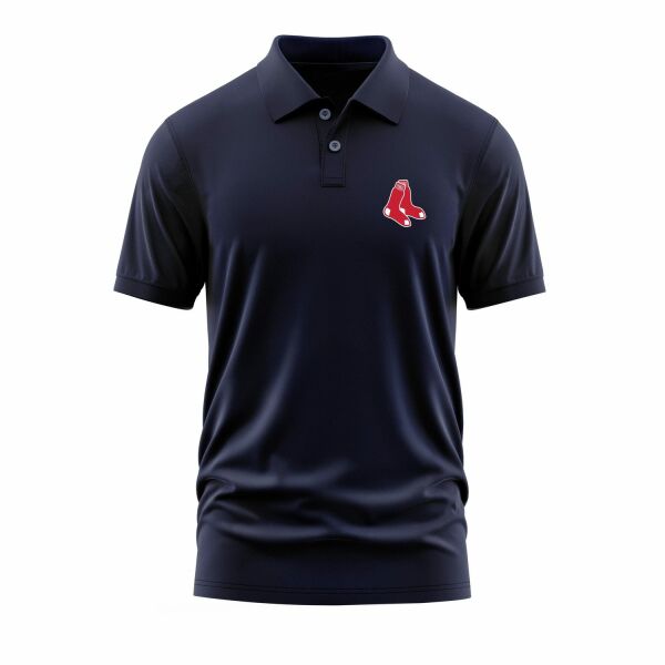 Boston, Red Socks Polo Tişört XL - İndigo Mavisi