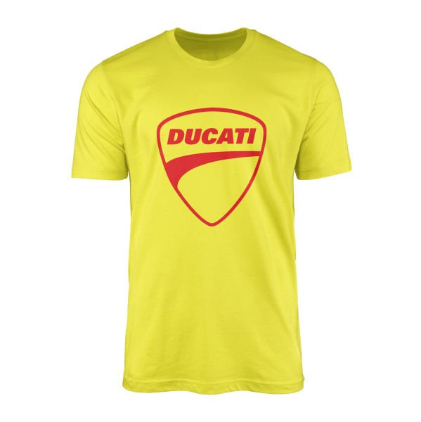 Ducati Shield Tişört XL - Sarı