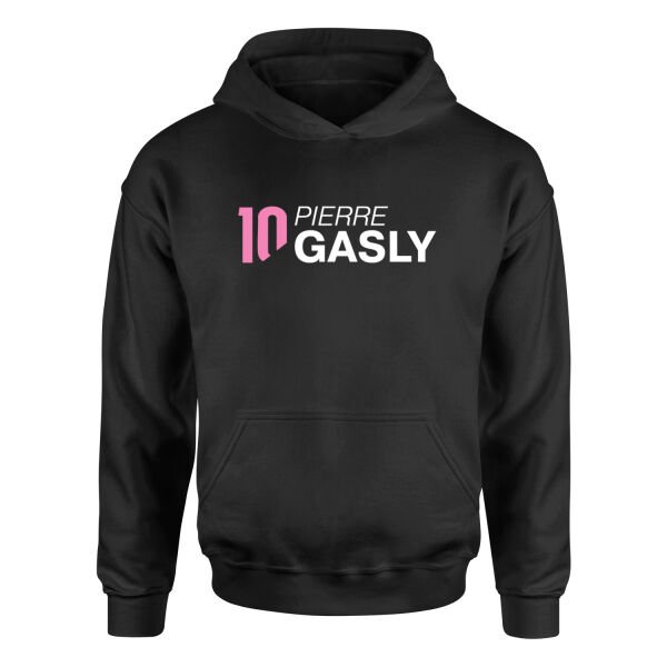 Pierre Gasly 10 Hoodie L - Siyah