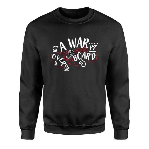 A War Over The Board Whites Sweatshirt S - Siyah