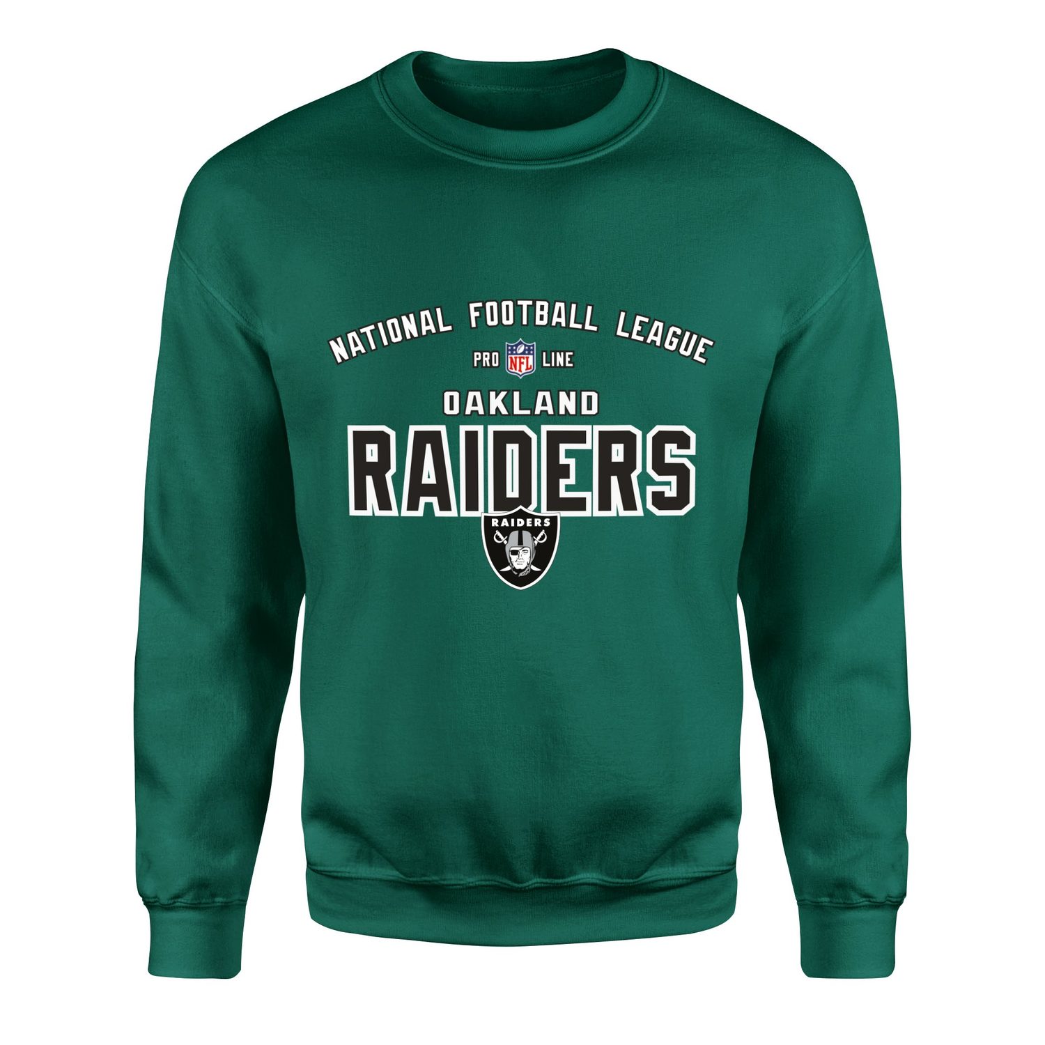 Las Vegas “Oakland” Raiders Retro Edition NFL Sweatshirt XXL - Nefti Yeşili