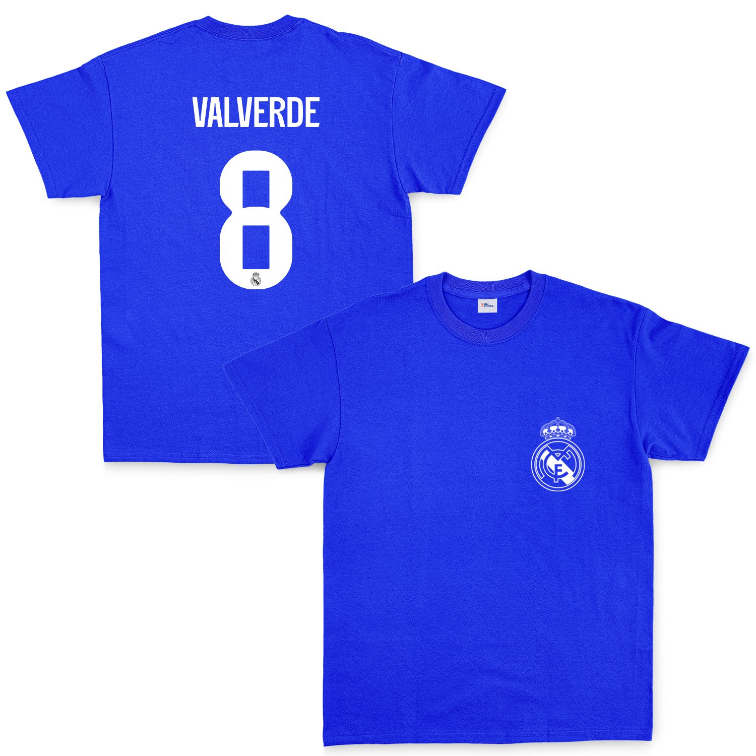 Federico Valverde RM BL Forma Tişört L - Mavi