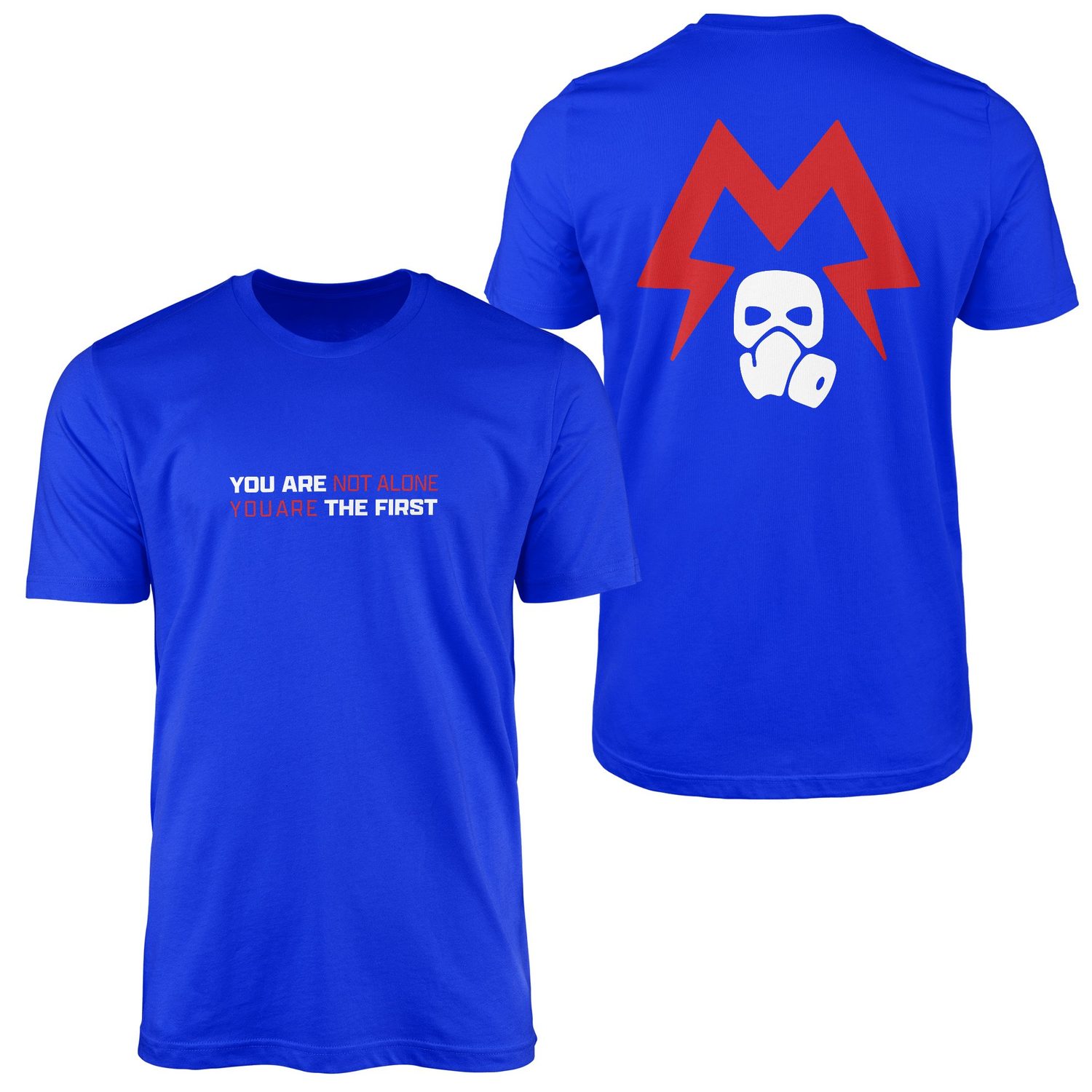 You Are Not Alone | Metro 2033 Tişört L - Mavi