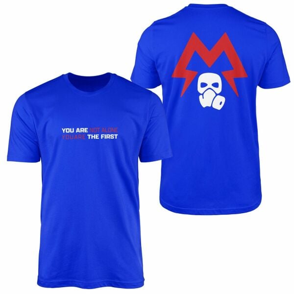 You Are Not Alone | Metro 2033 Tişört L - Mavi