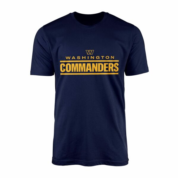 Washington Commanders WM Tişört L - İndigo Mavisi