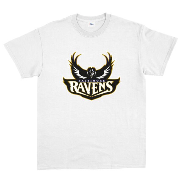 The Ravens Tişört L - Beyaz