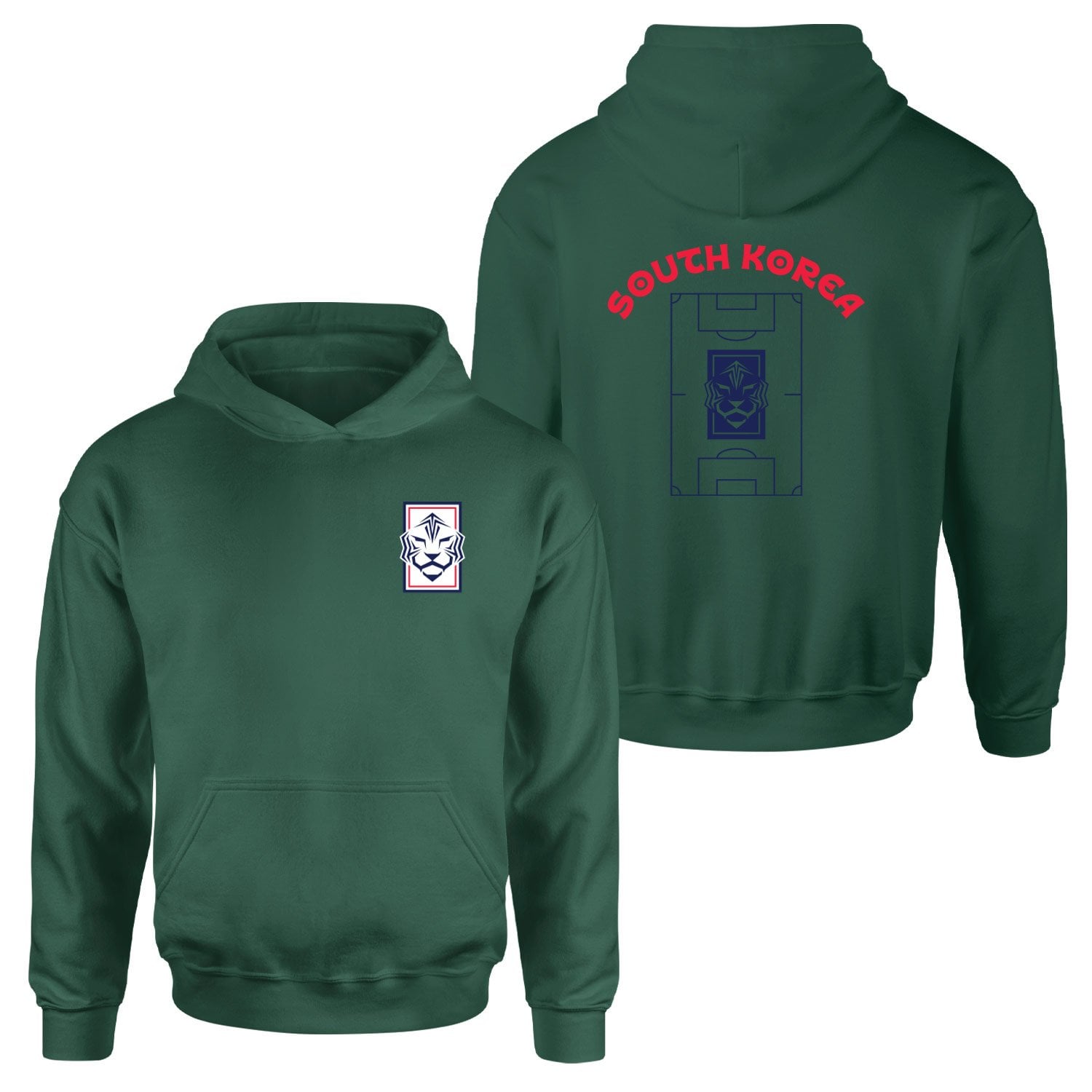 Güney Kore Dünya Kupası 2026 Hoodie XL - Nefti Yeşili
