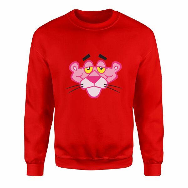 Cool & Classy | Pink Panther Sweatshirt L - Kırmızı
