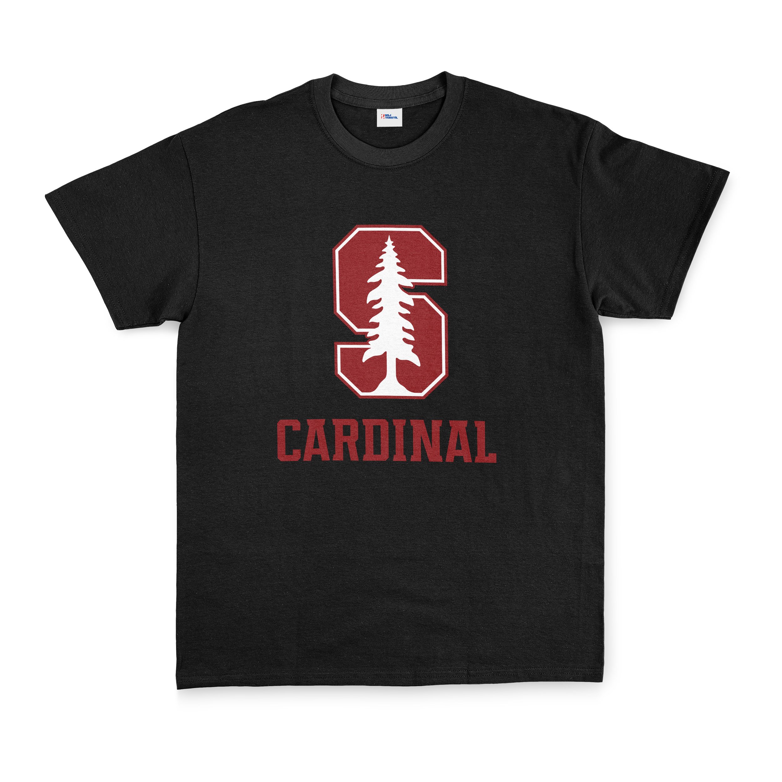 Stanford Cardinal Tişört S - Siyah