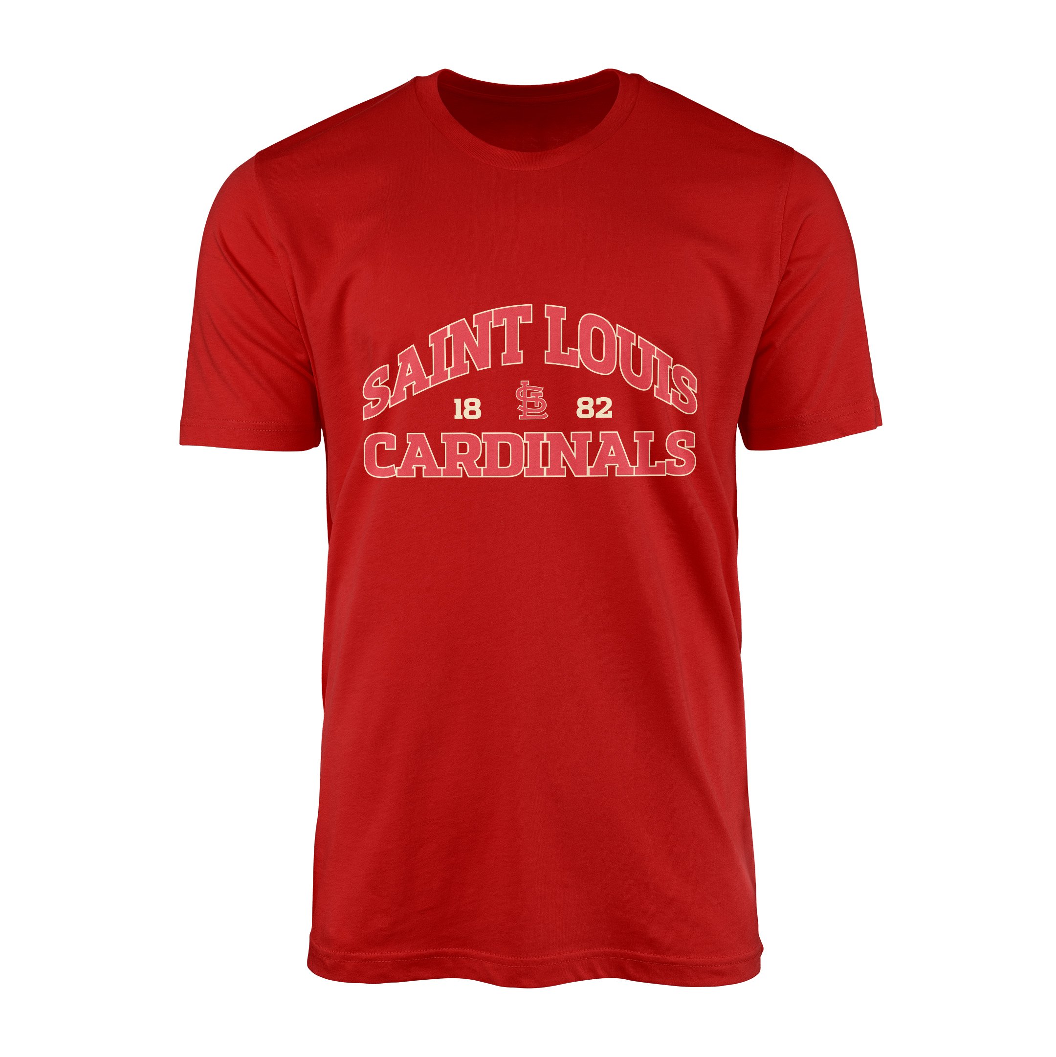 Saint Louis Cardinals 1882 Tişört XXL - Kırmızı
