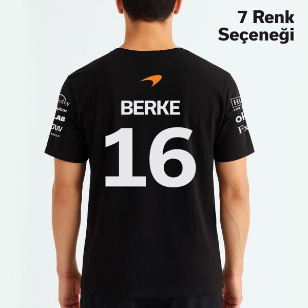 McLaren Racing Driver Edition Kişiselleştirilebilir Tişört