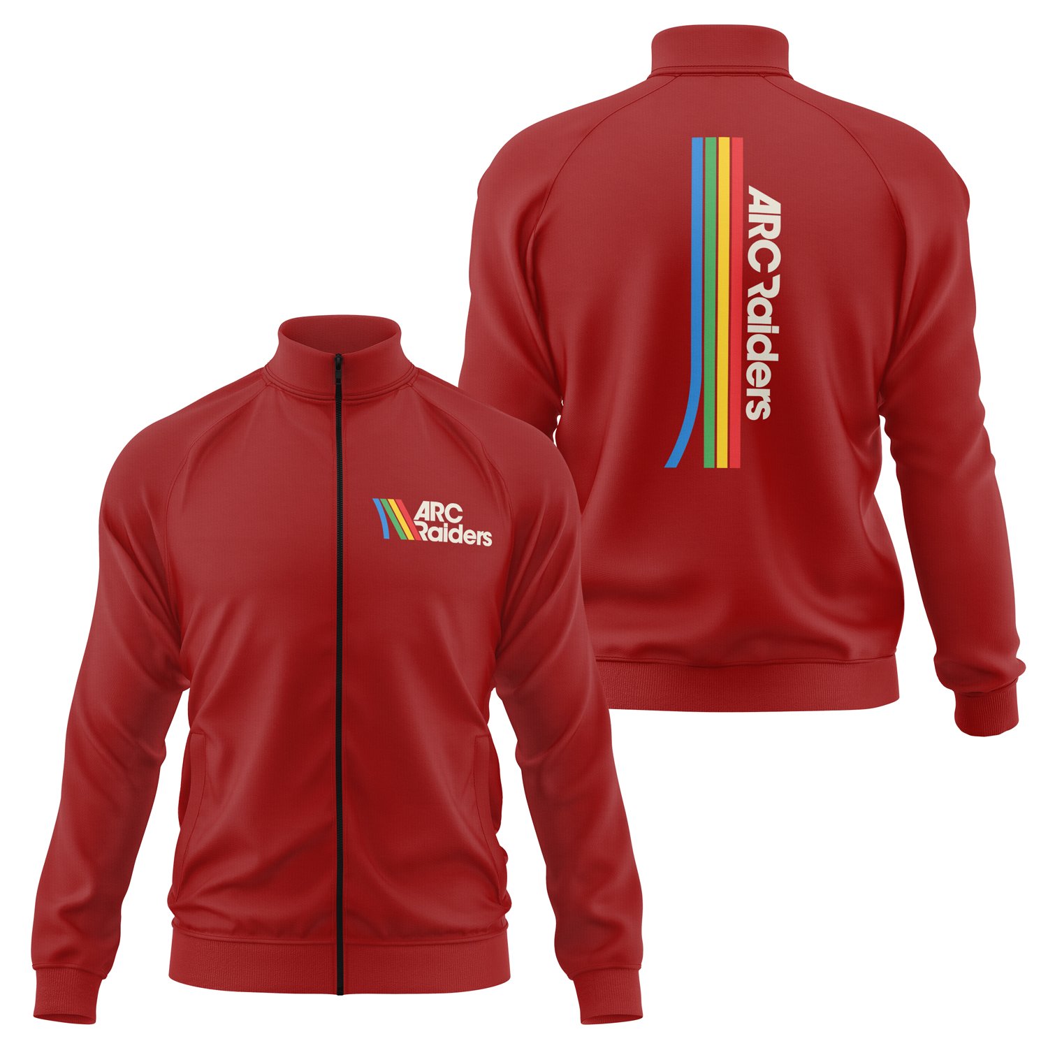 Arc Raiders Fermuarlı Sweatshirt XL - Kırmızı