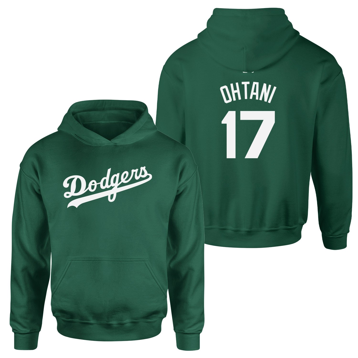 Shohei Ohtani Los Angeles Dodgers Hoodie XL - Nefti Yeşili