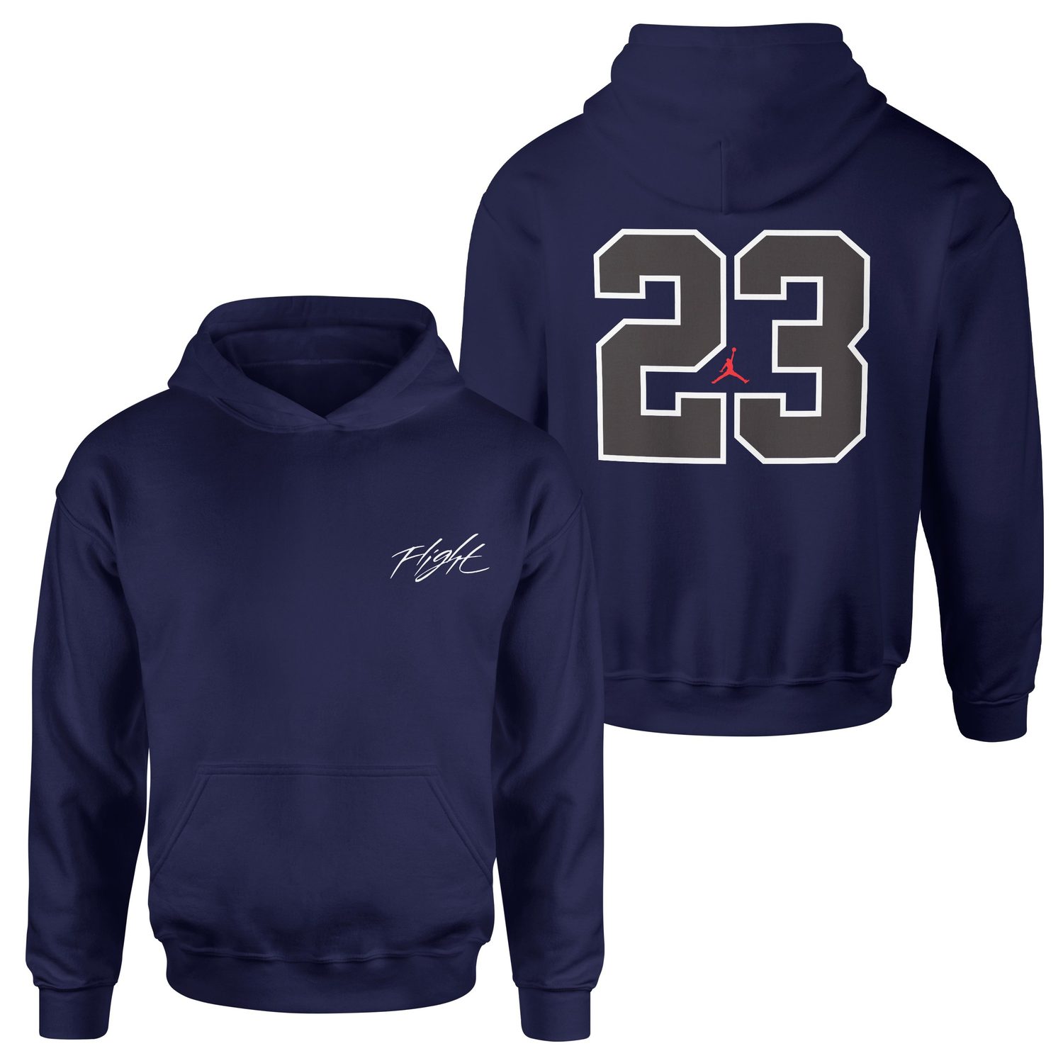 Air Jordan Flight Mode Hoodie XL - İndigo Mavisi