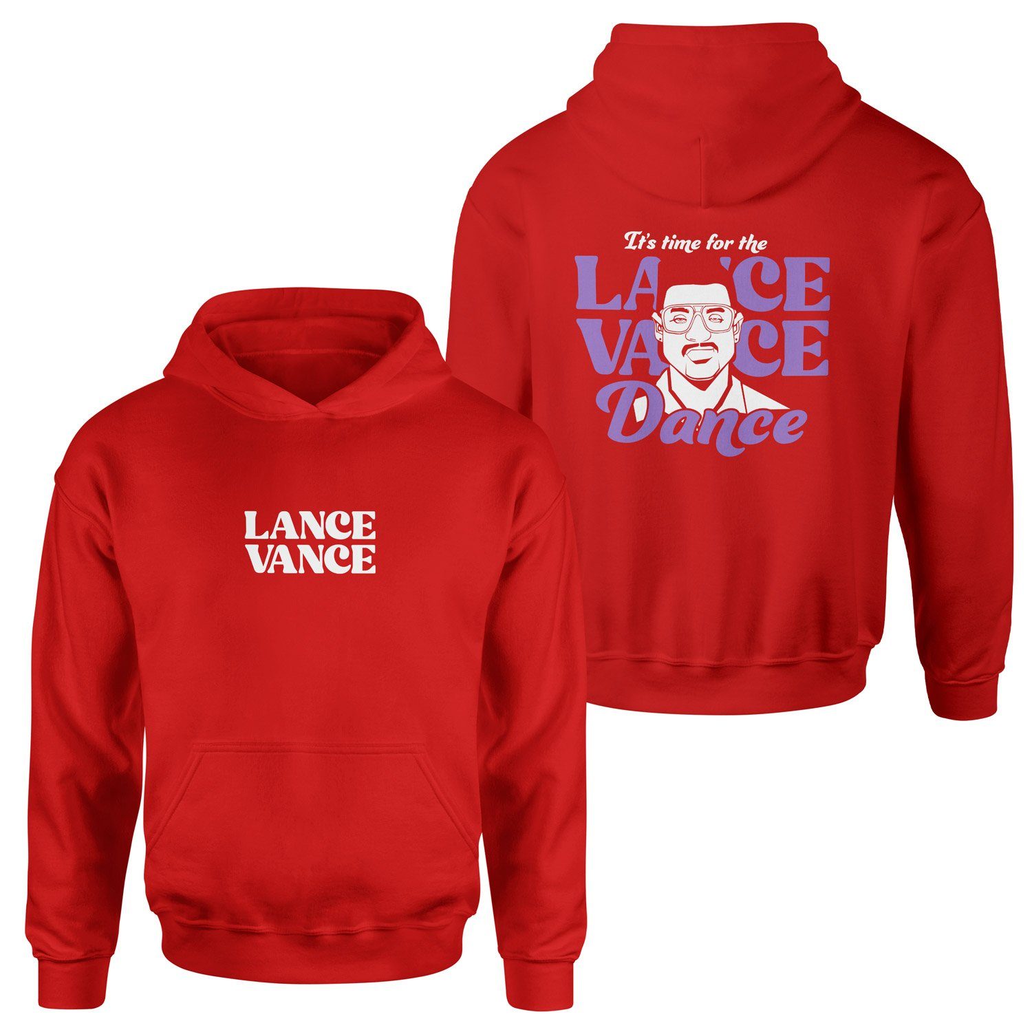 Lance Vance Dance | Grand Theft Auto Hoodie XL - Kırmızı