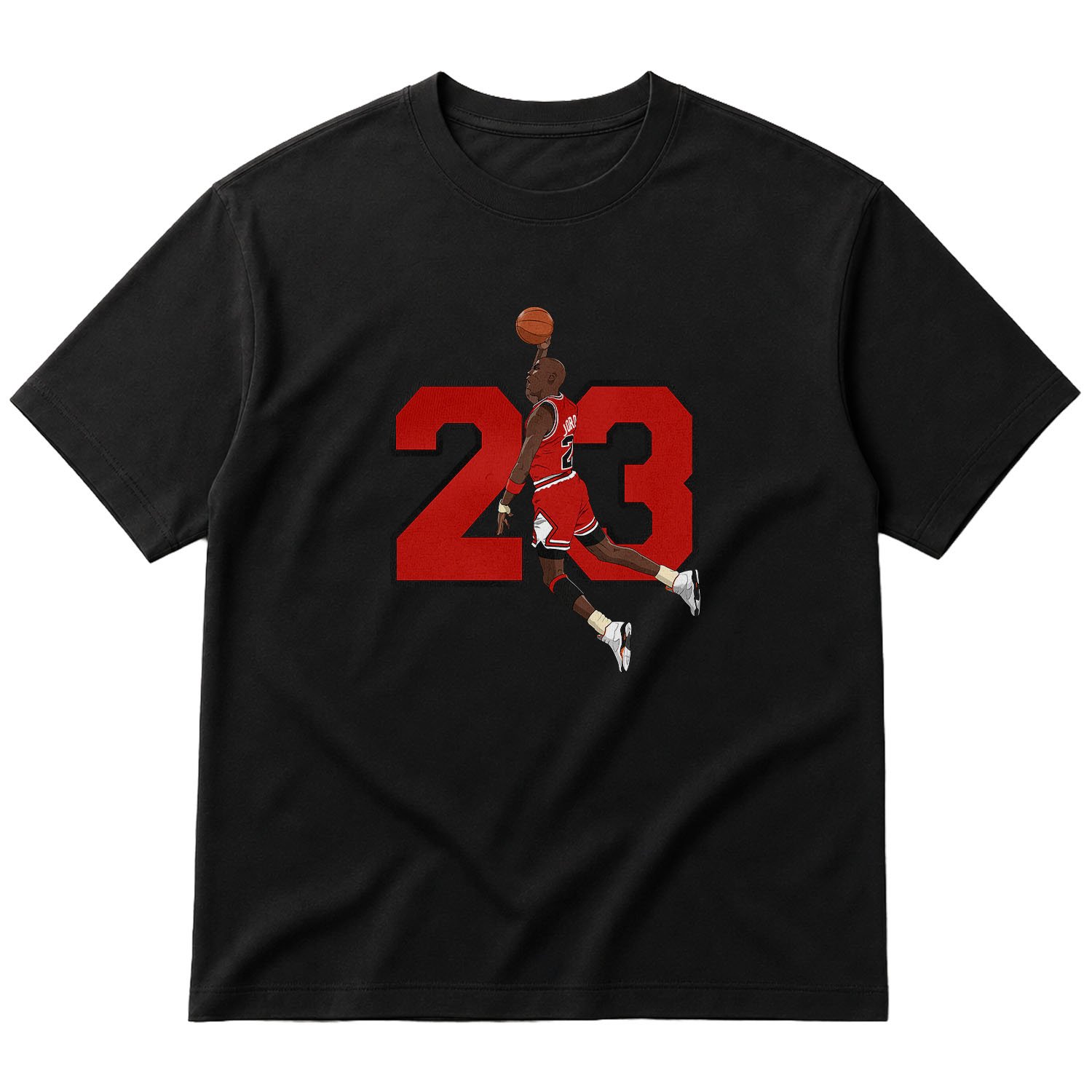Michael “Air” Jordan Dunk Oversize Tişört L - Siyah