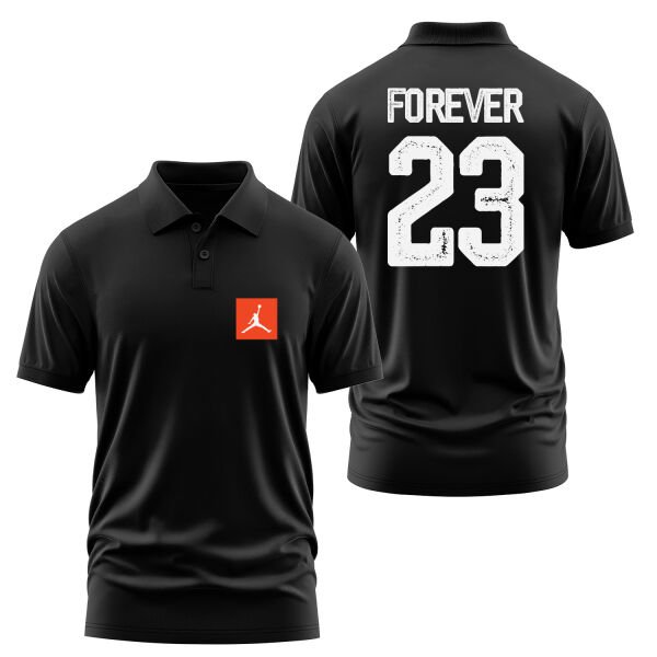 Air Jordan Forever 23 Polo Tişört M - Siyah