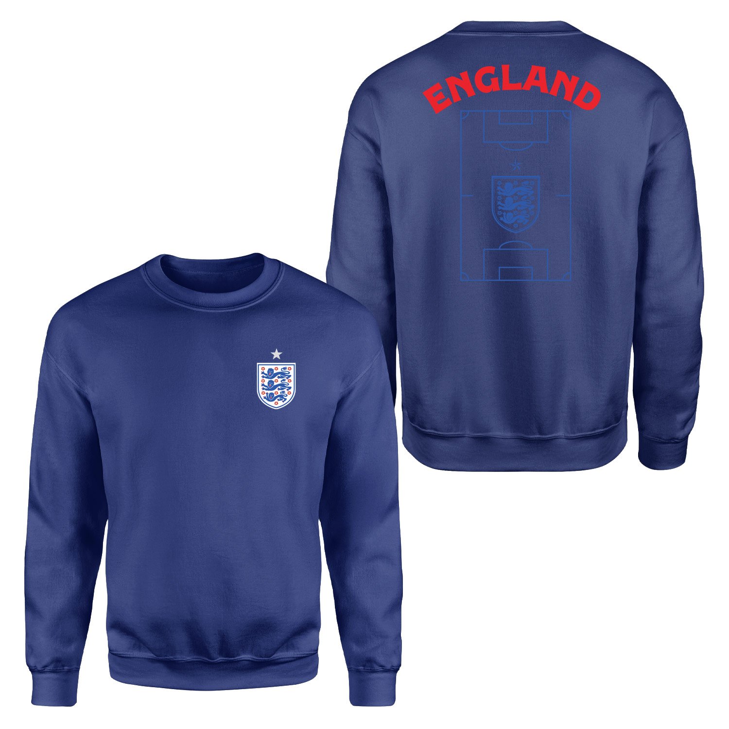 İngiltere Dünya Kupası 2026 Sweatshirt XL - İndigo Mavisi