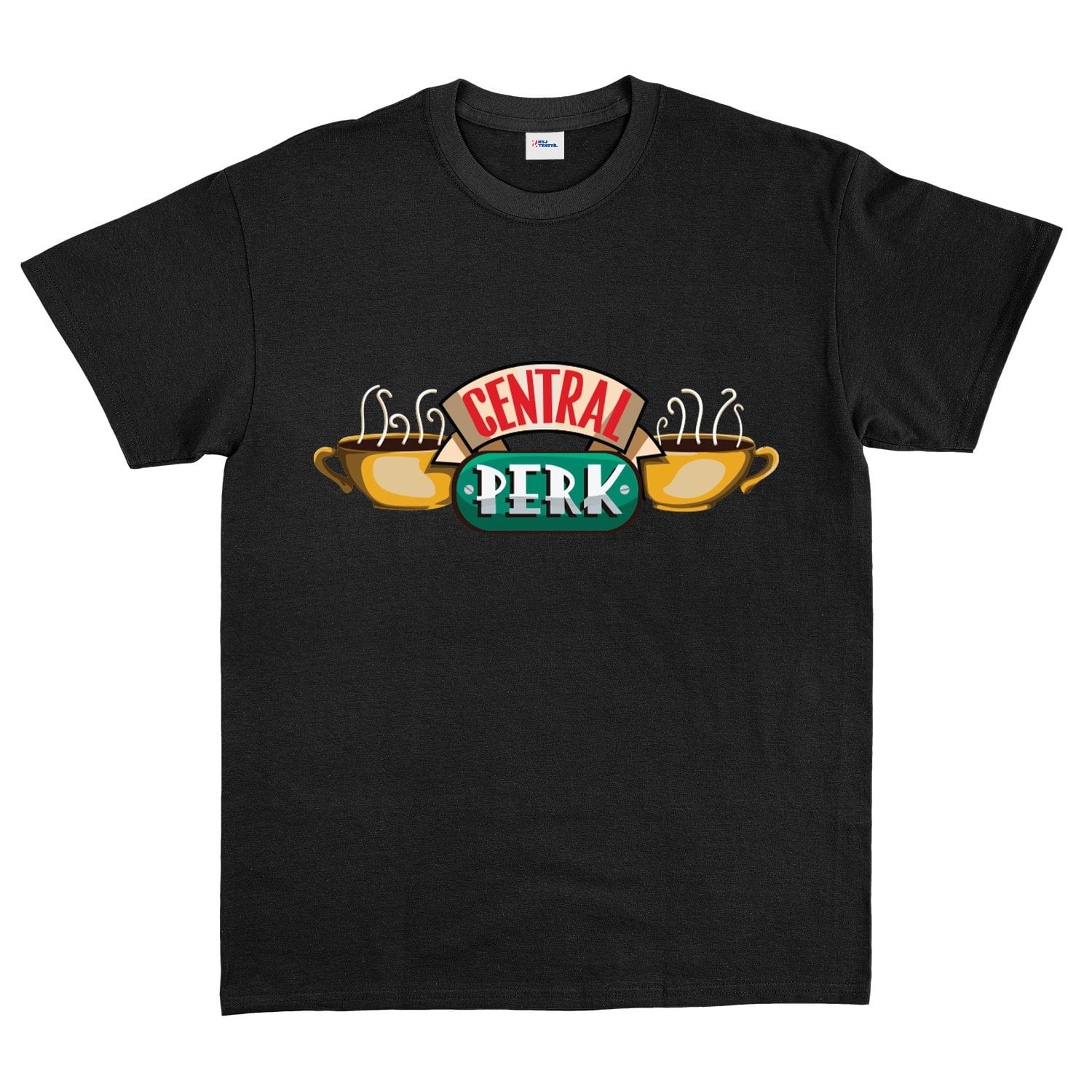 Central Perk Tişört S - Siyah