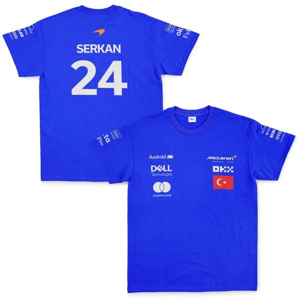 McLaren Racing Driver Edition Kişiselleştirilebilir Tişört