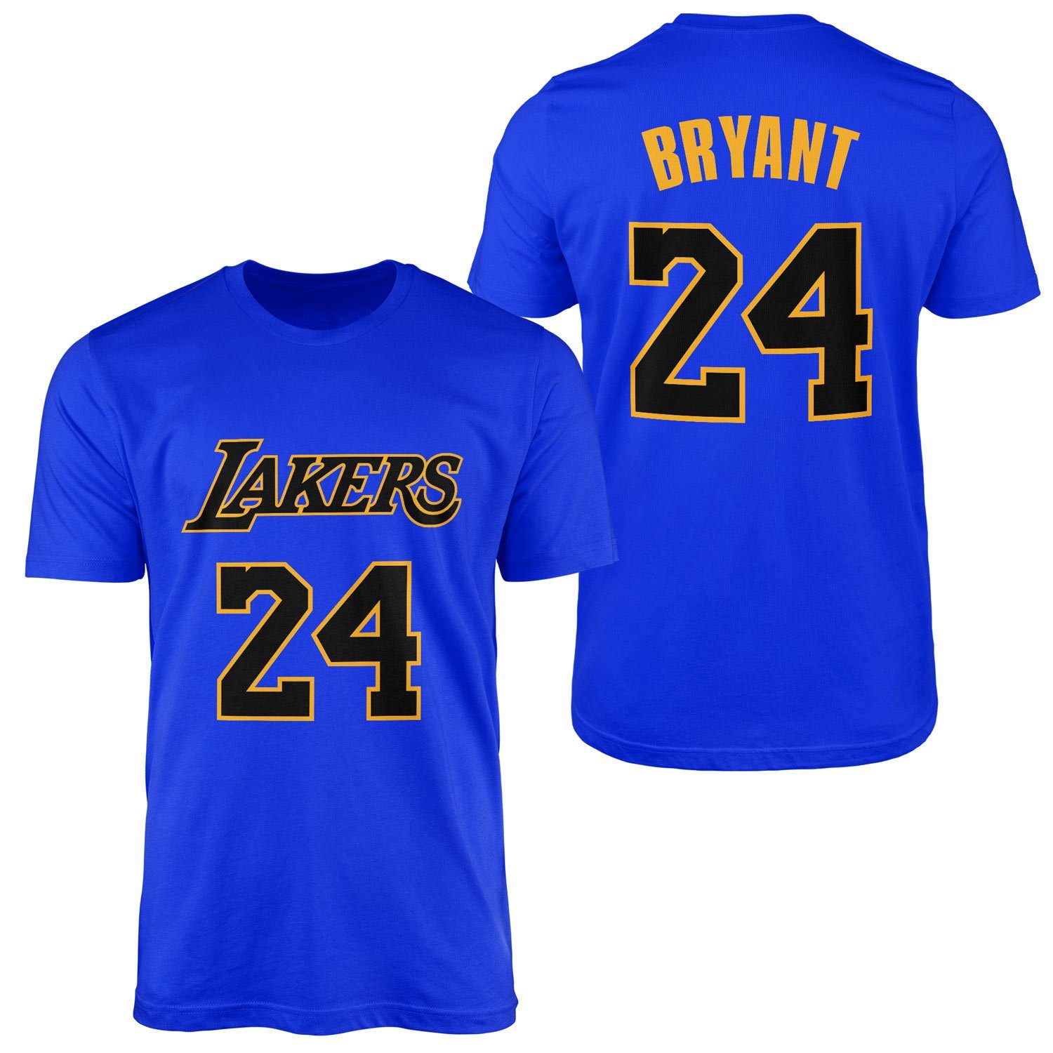 Kobe Bryant 24 B&G Lakers Forma Tişört XL - Mavi