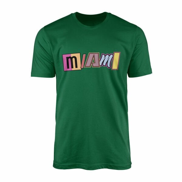 MIAMI Letter Tişört