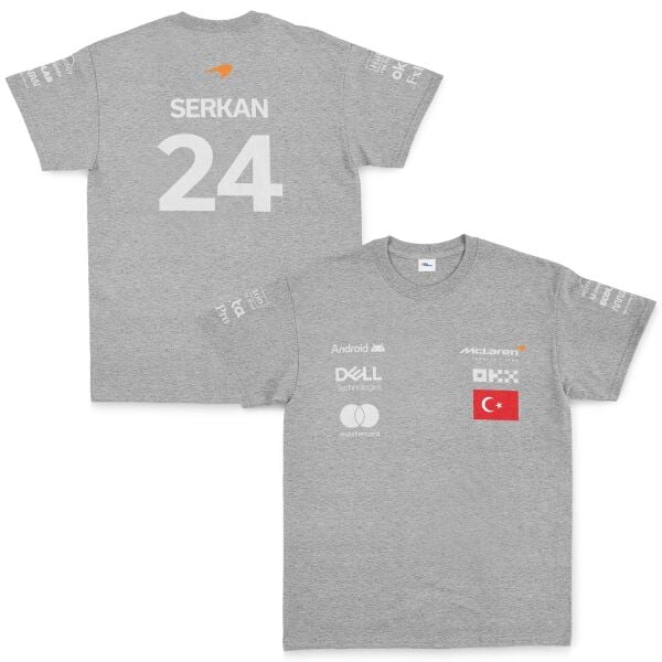 McLaren Racing Driver Edition Kişiselleştirilebilir Tişört