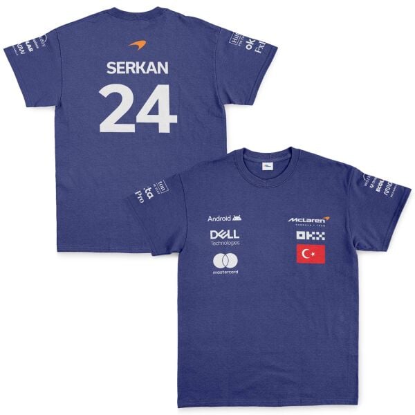 McLaren Racing Driver Edition Kişiselleştirilebilir Tişört