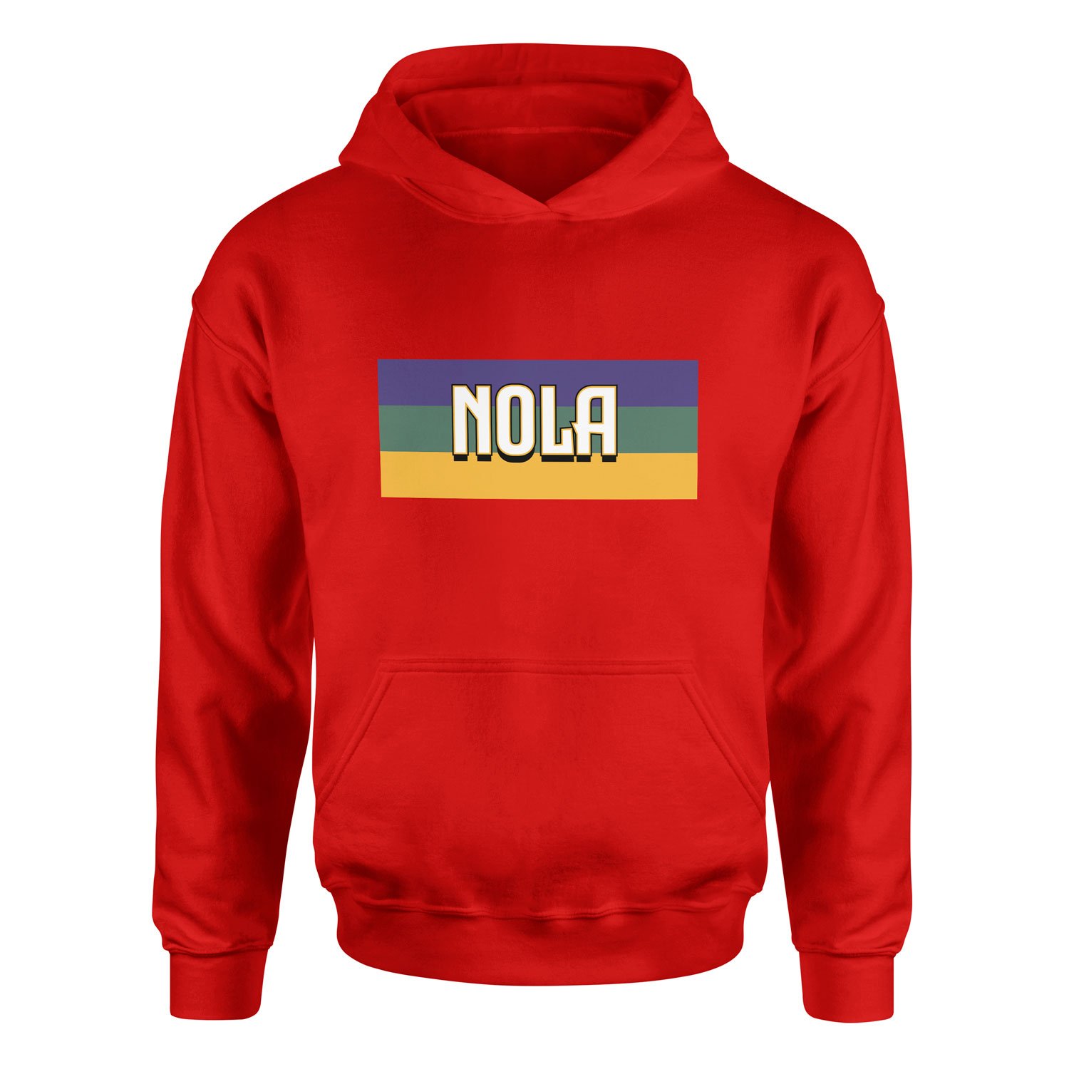 NOLA Hoodie S - Kırmızı