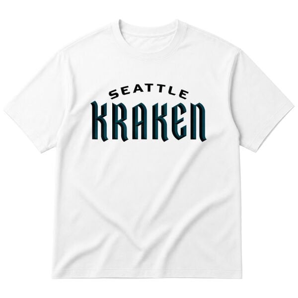 Seattle Kraken Oversize Tişört