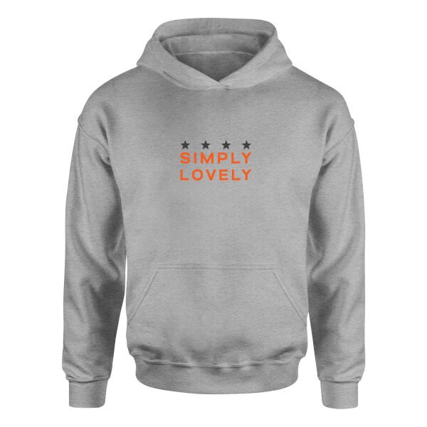 Simply Lovely Hoodie XL - Gri