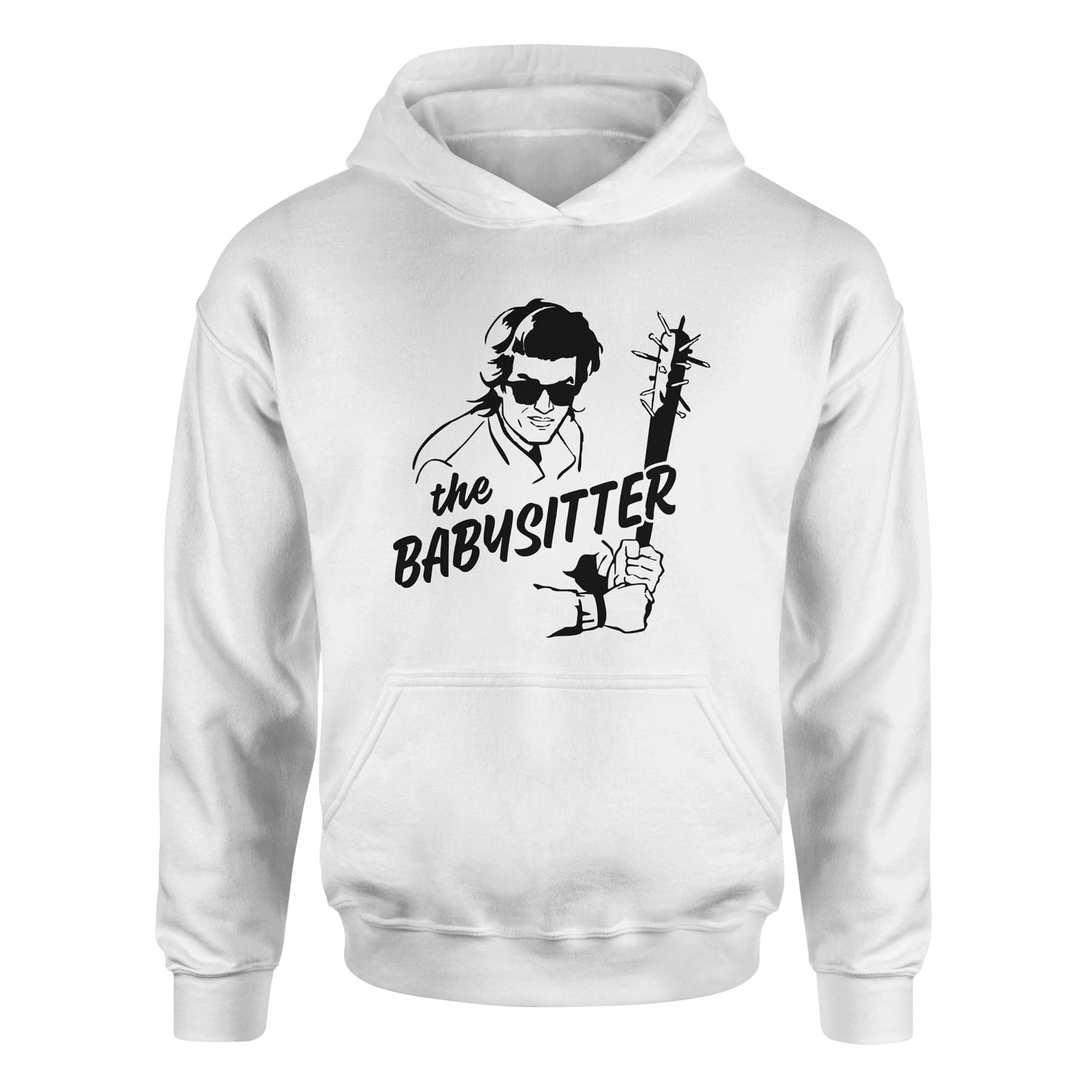 The Babysitter Hoodie S - Beyaz