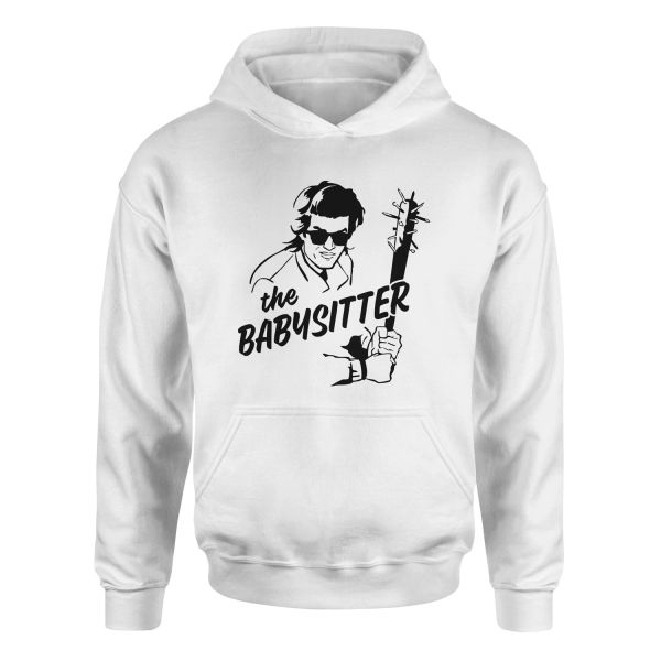 The Babysitter Hoodie S - Beyaz