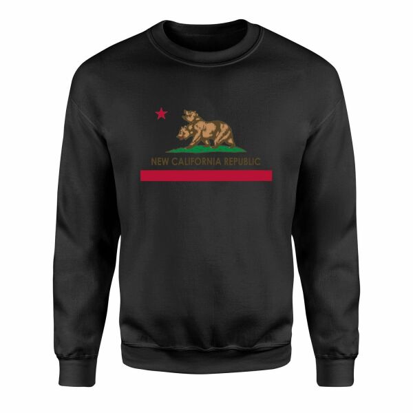 New California Republic | Fallout Sweatshirt S - Siyah