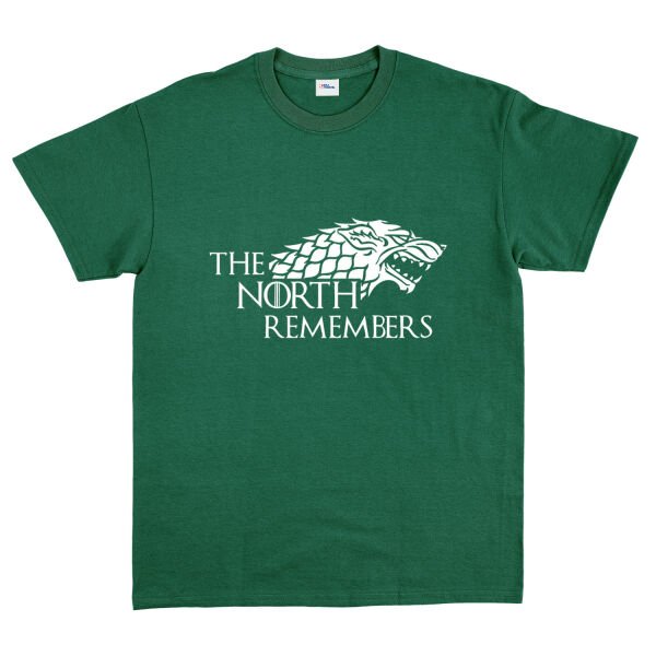 The North Remembers Tişört M - Nefti Yeşili