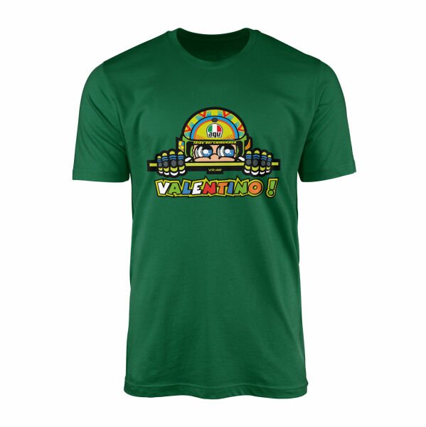 Valentino Rossi VR 46 Tişört M - Nefti Yeşili