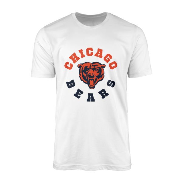 Da Bears Chicago BEARS Tişört L - Beyaz