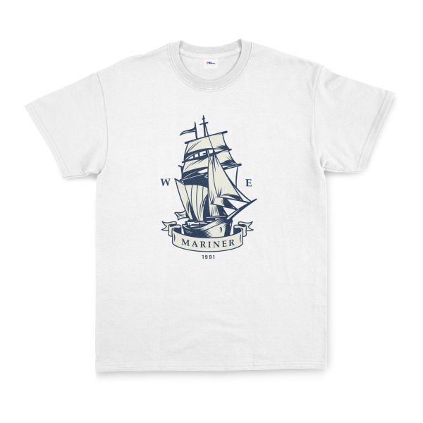 Mariner Denizci Tişört M - Beyaz