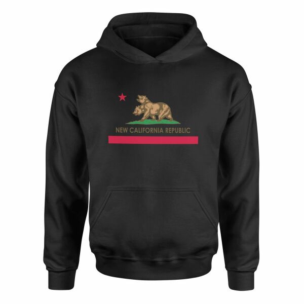New California Republic | Fallout Hoodie M - Siyah